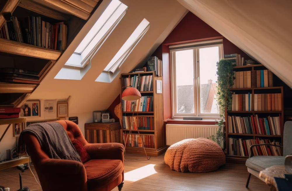 loft conversion to library