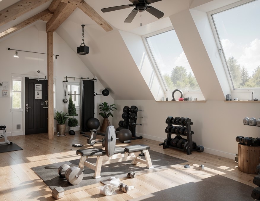 loft gym room