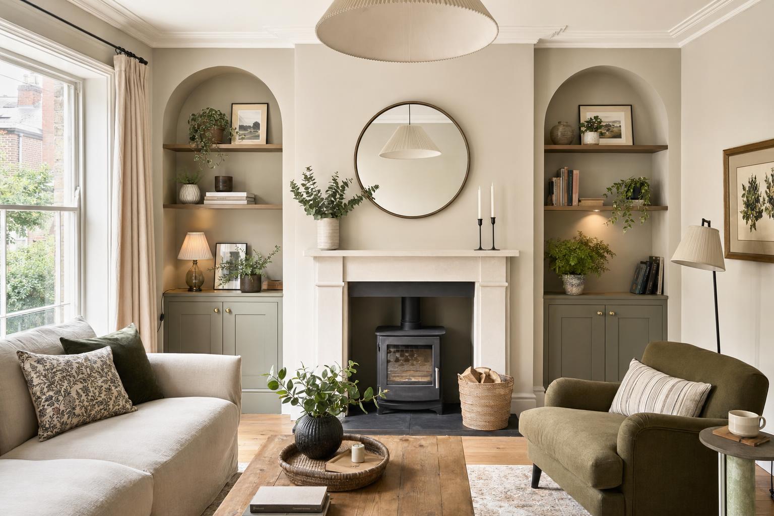 Arched Alcove Ideas for Homes Shelving Paint Colours and Styling Tips