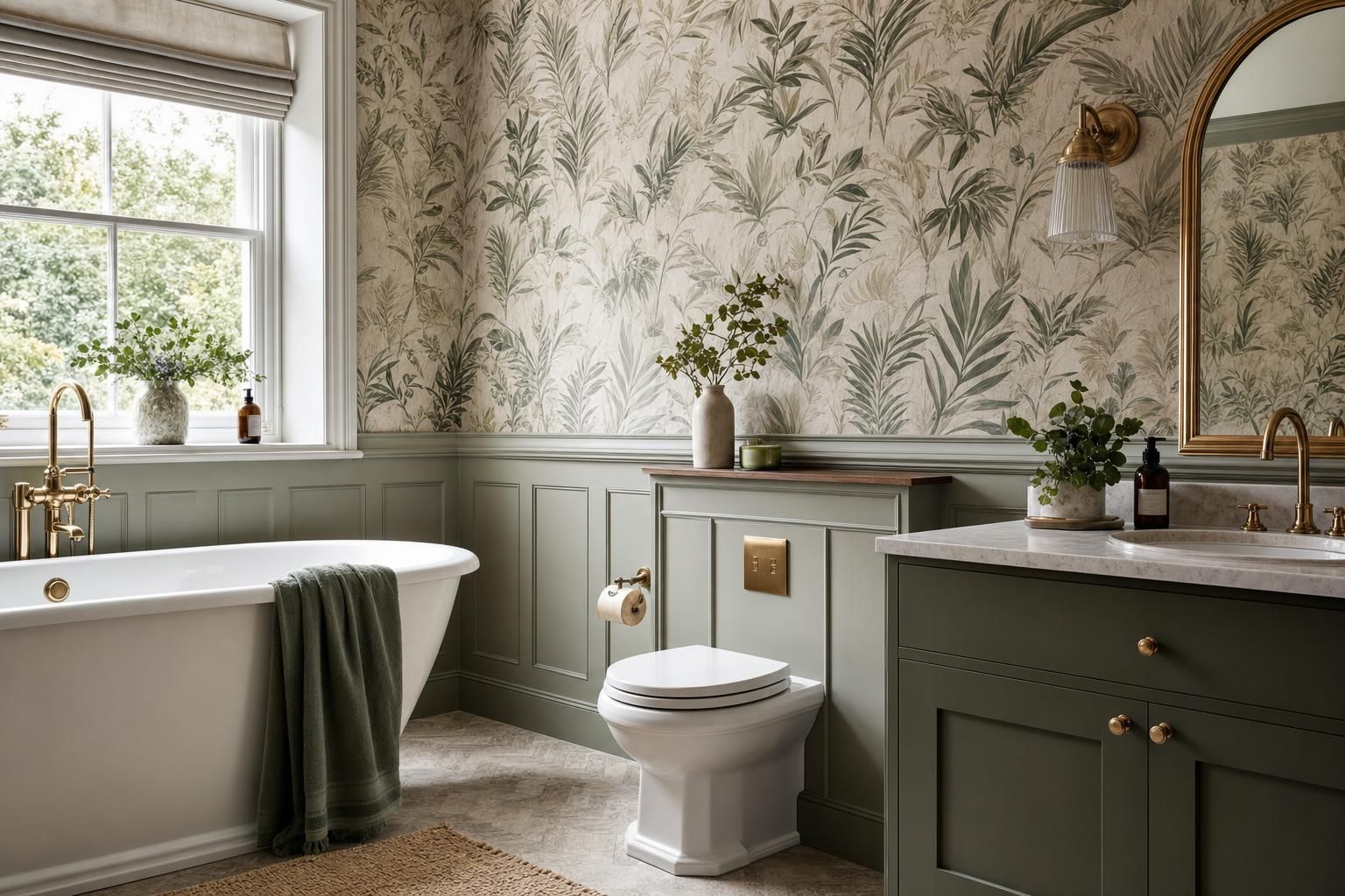 Bathroom Wallpaper Ideas for UK Homes That Add Character Without Risking Moisture Problems