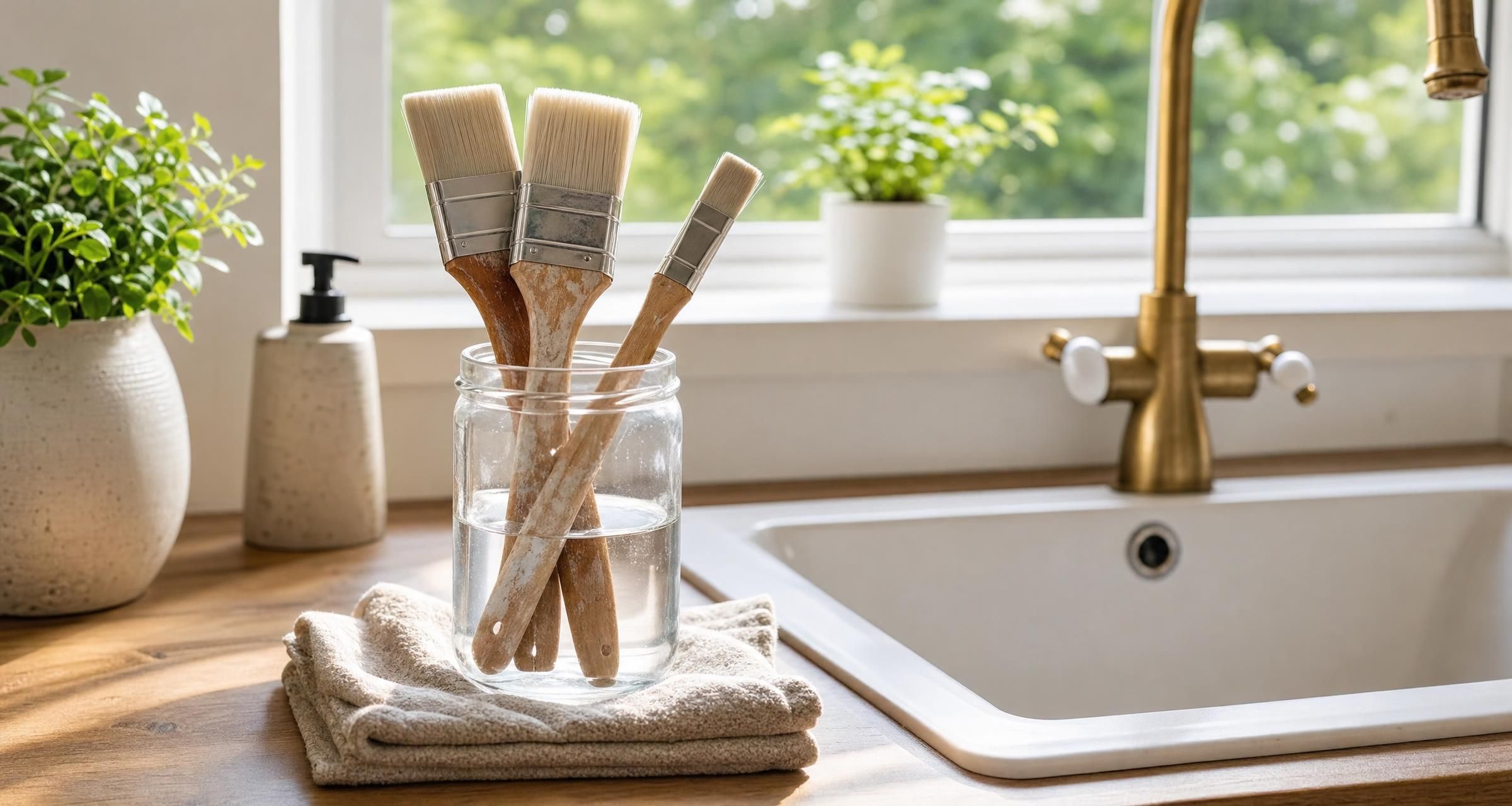 How To Clean Paint Brushes