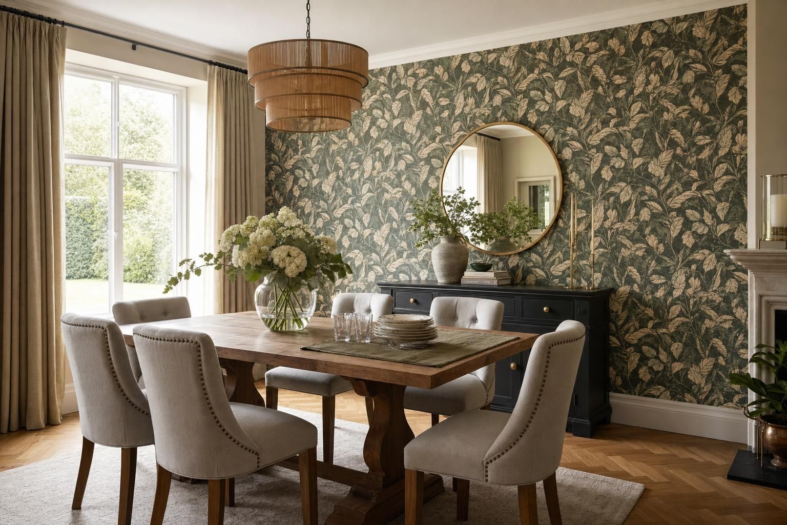 Dining Room Wallpaper Ideas