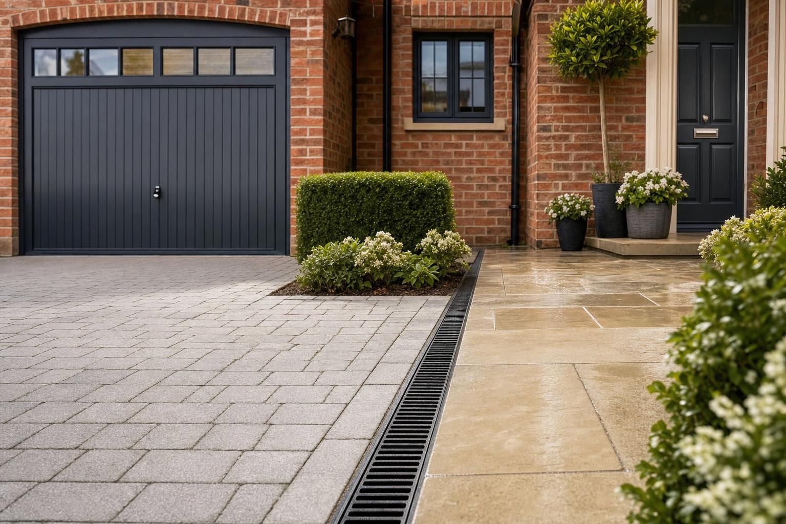 Drainage Channels and ACO Drains Explained for Driveways Patios and Problem Water Runoff