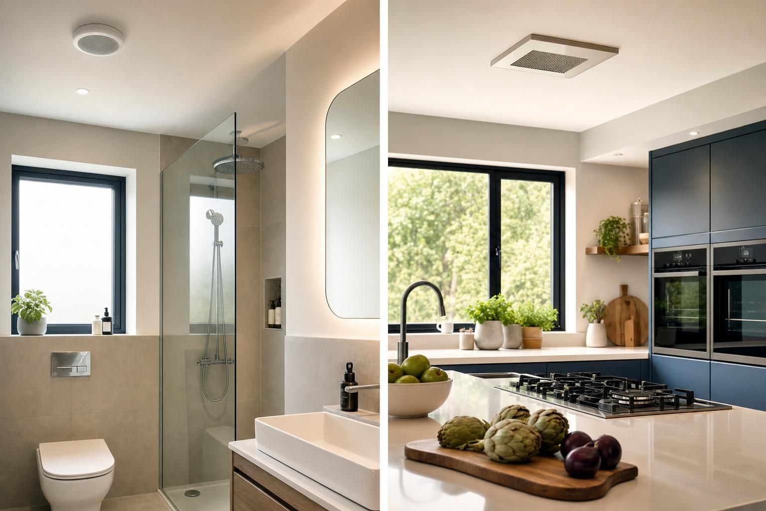 Choosing the Right Extractor Fan for Bathrooms and Kitchens Explained