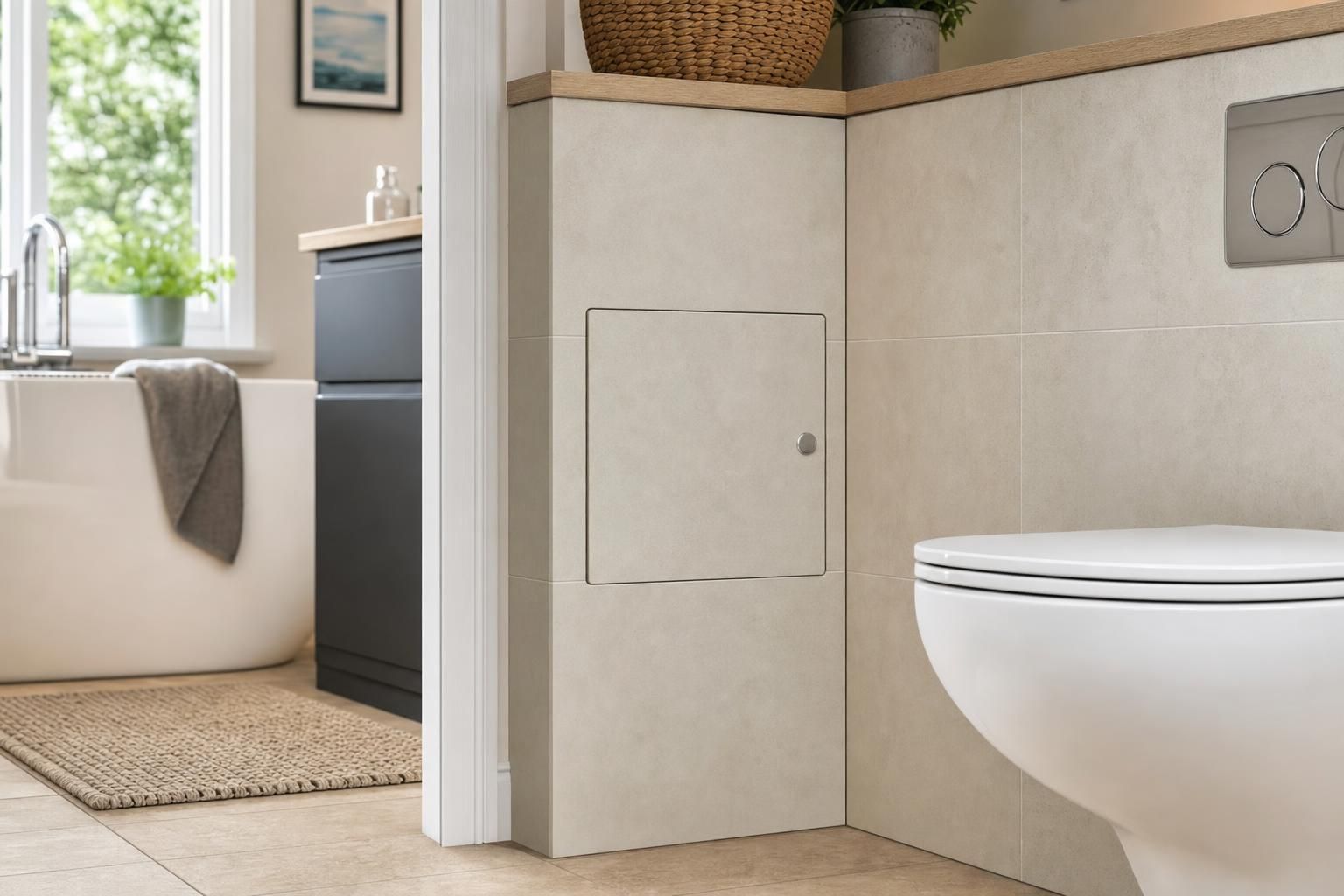 How to Fit a Bathroom Access Panel in a UK Home for Easy Plumbing Access