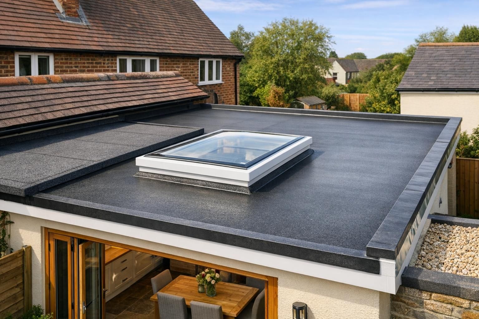 Flat Roofs (Felt or Rubber)