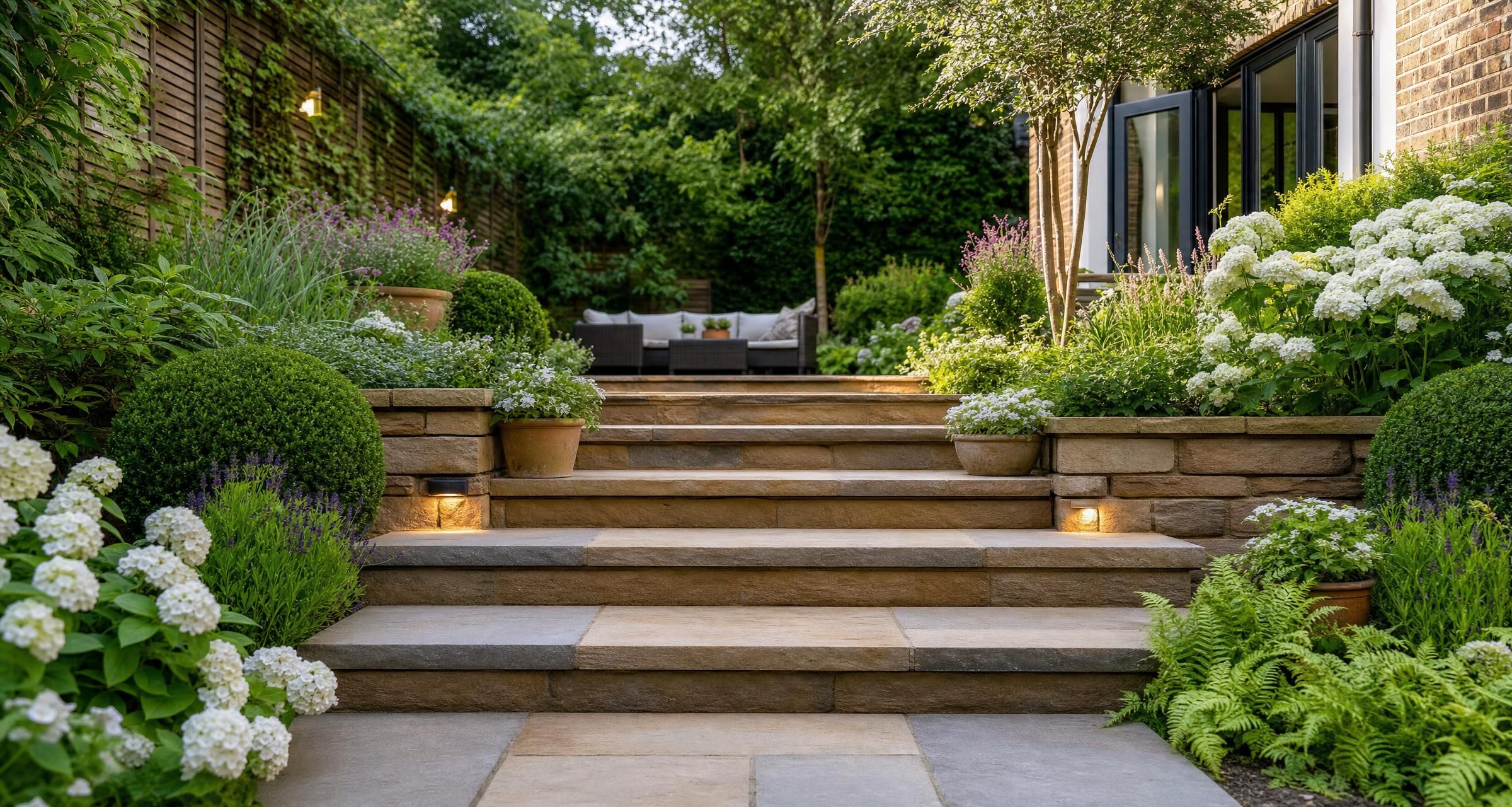 Garden Steps Ideas