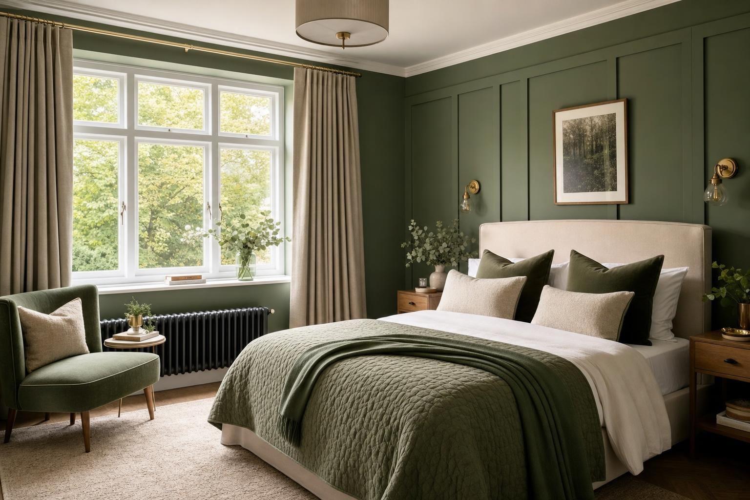 Green Bedroom Ideas