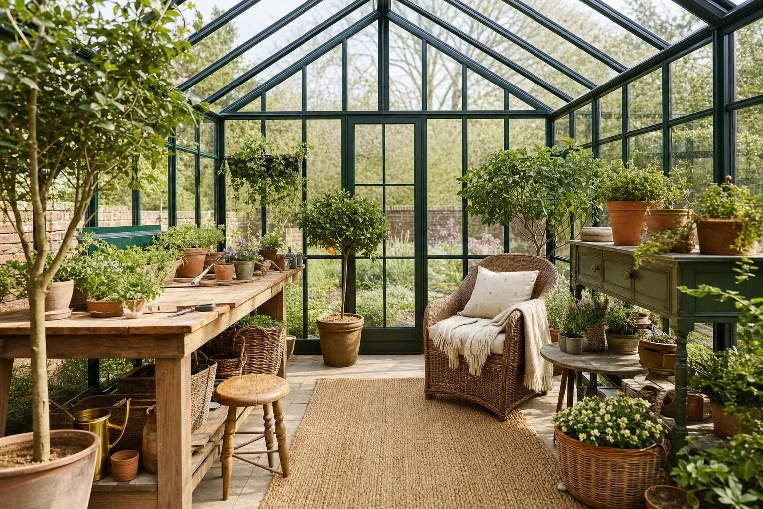 Greenhouse Interior Ideas