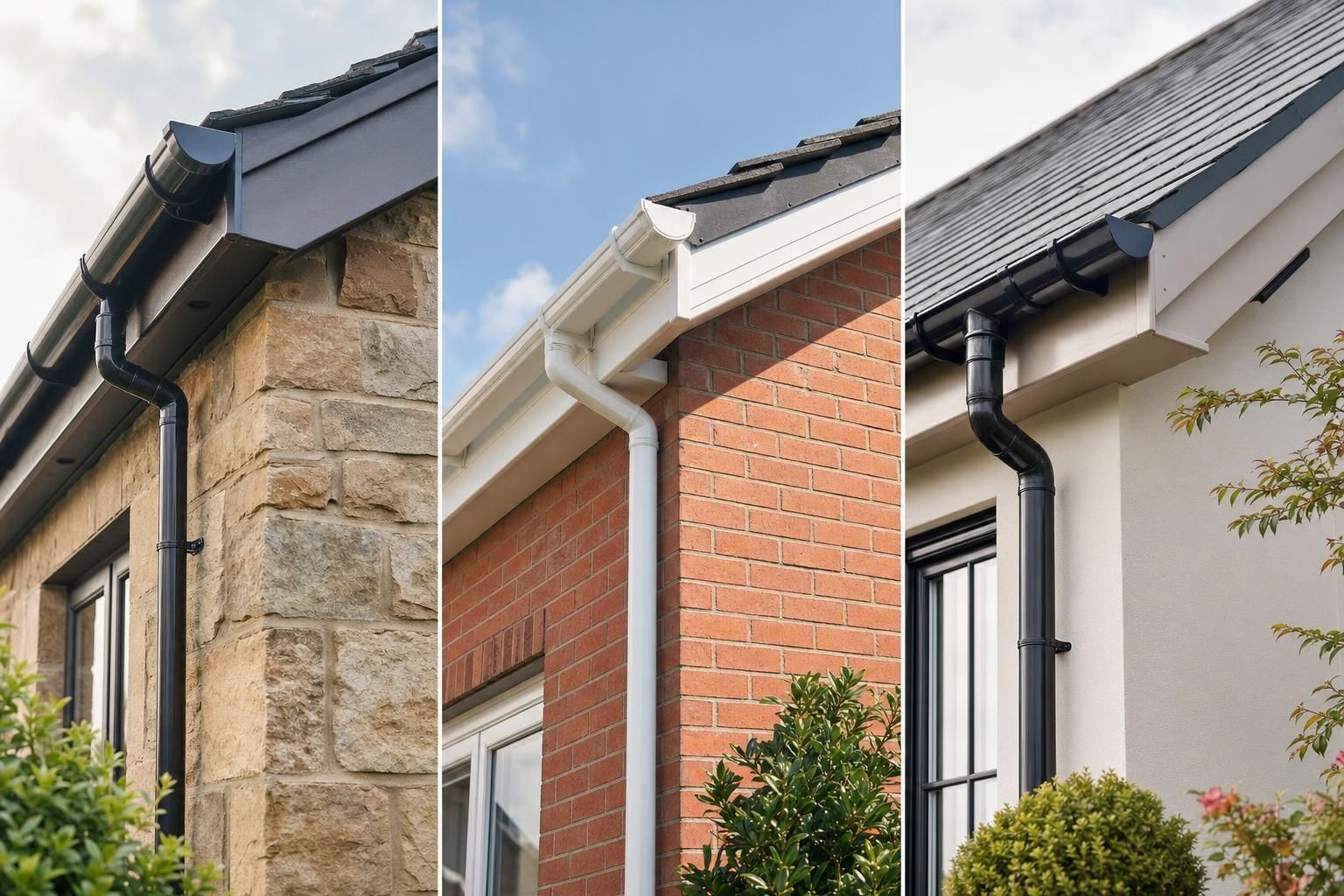 Types Of Guttering For Homes