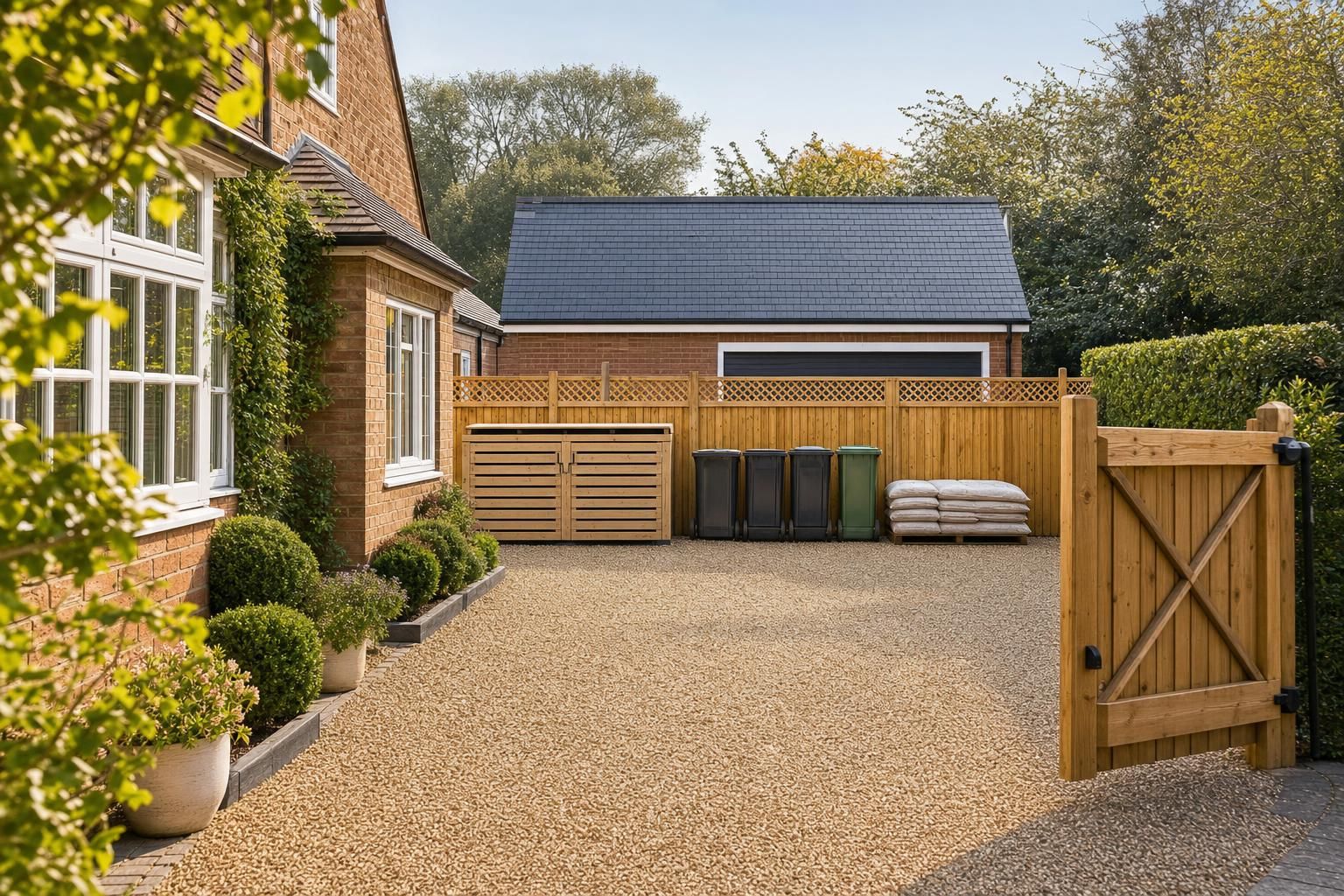 How to Plan a Home Renovation Site Compound for Materials Waste and Secure Trade Access