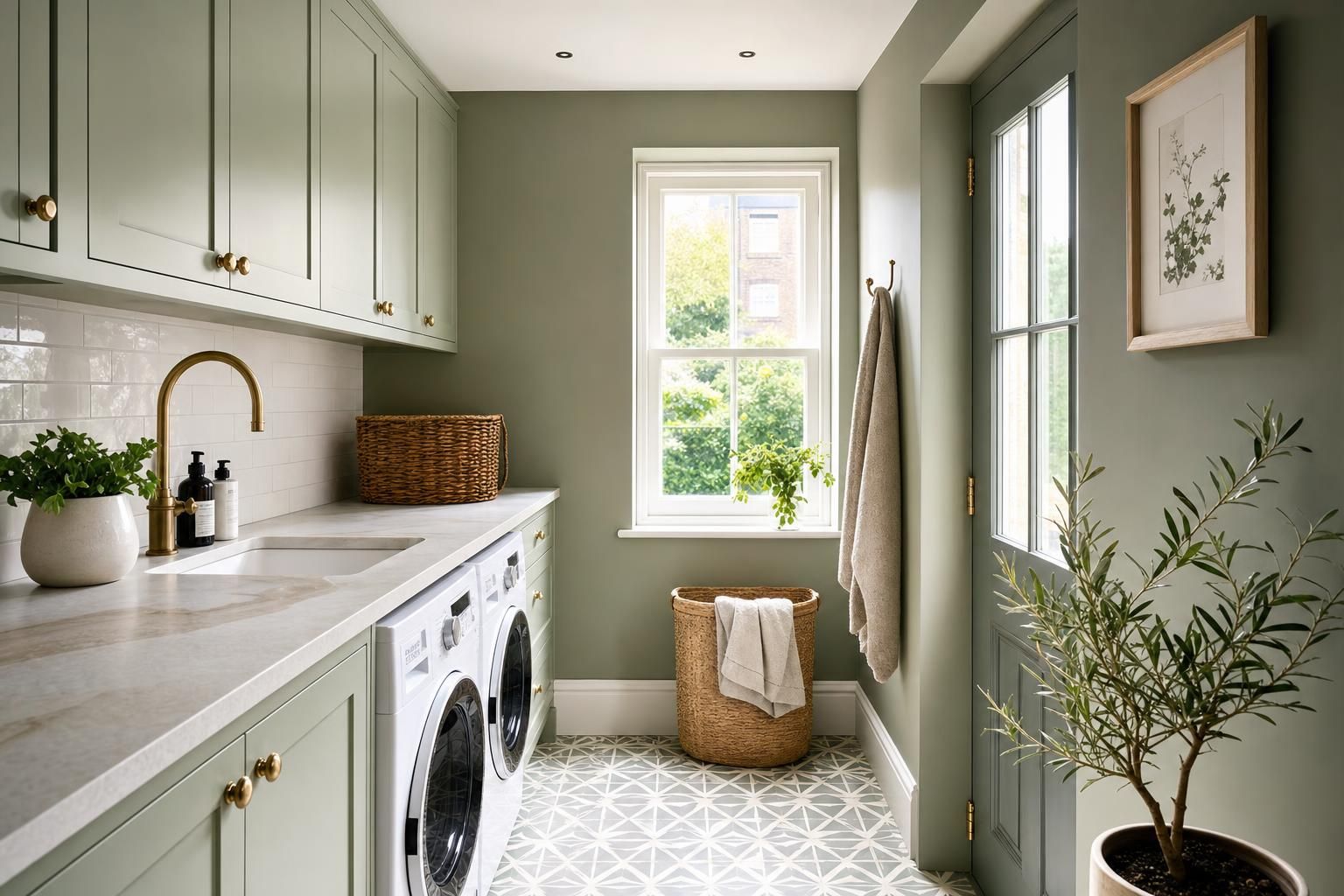 Laundry Room Paint Ideas for Homes with Hardworking Colours That Hide Marks and Lift the Space