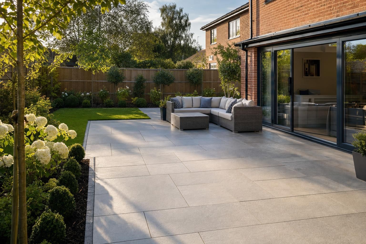 How Much Does it Cost to Replace a Patio in the UK in 2026? Ground Prep, Drainage and Labour Prices Explained