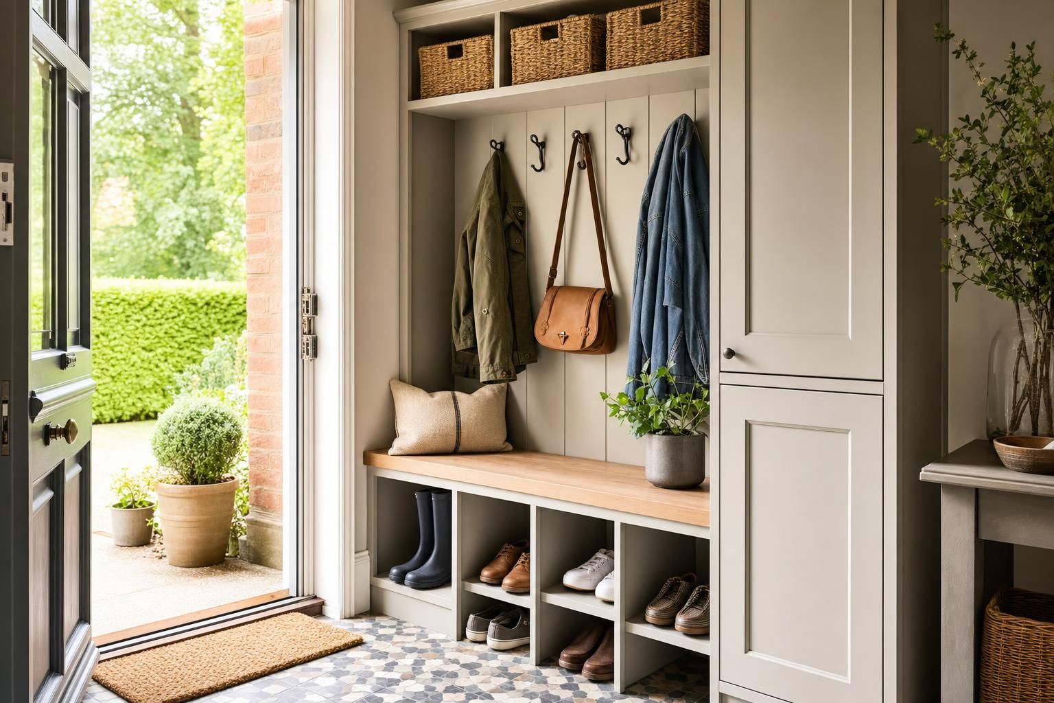 Clever Porch Storage Ideas for Shoes Coats and Daily Clutter
