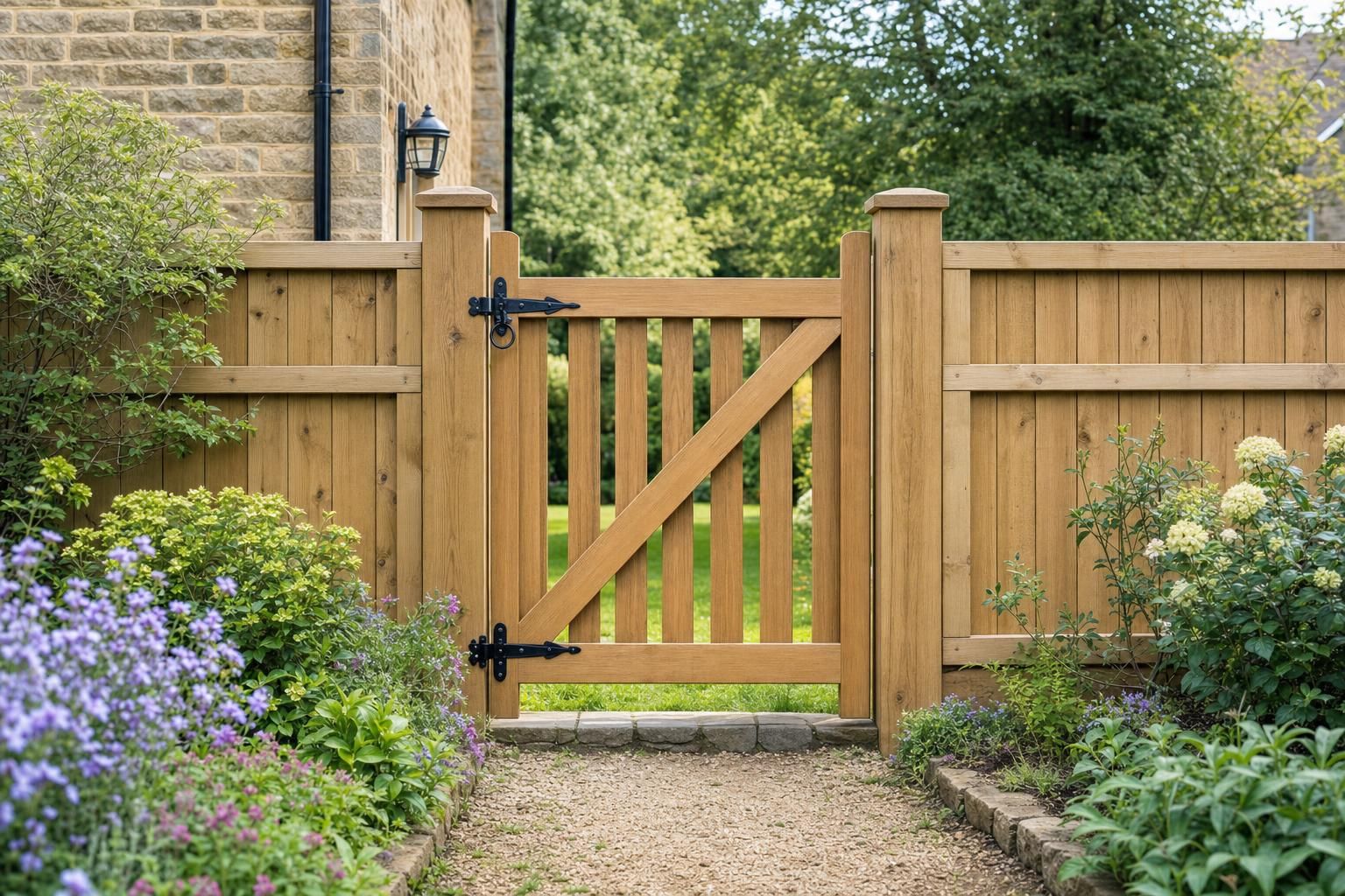 How to Rehang a Fence Gate in a UK Garden and Stop It Catching or Sagging