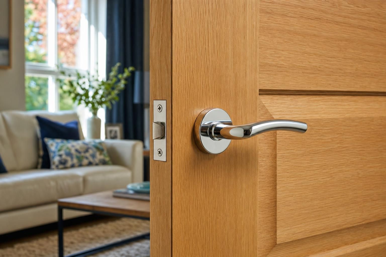 How to Replace a Faulty Door Handle Latch in a UK Home and Fix a Door That Will Not Close Properly