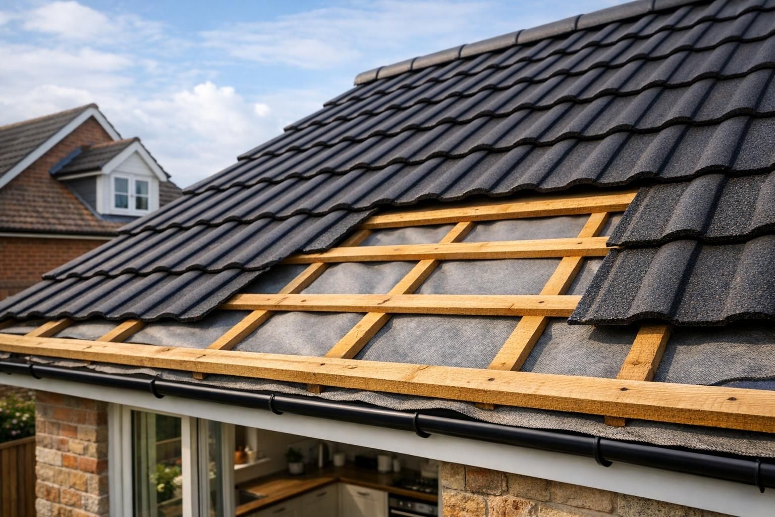 Roof Battens in UK Homes Explained Grading Spacing Membranes and When Replacement Is Needed