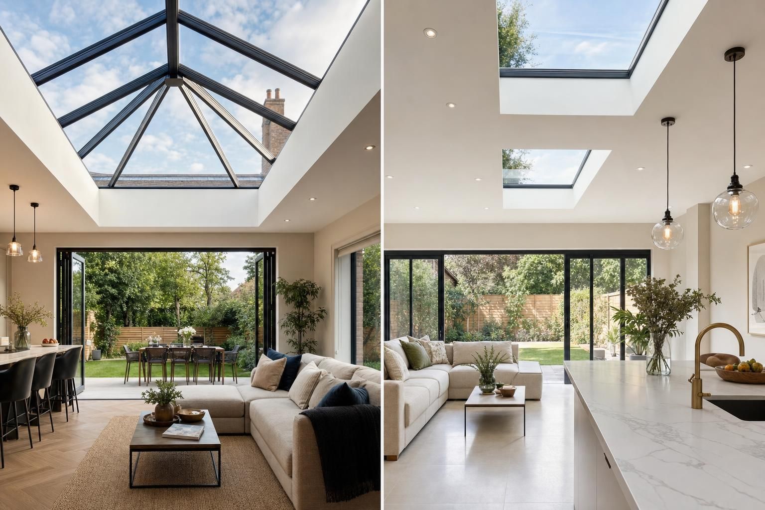 Roof Lanterns vs Rooflights Which Brings More Light to a Home Extension