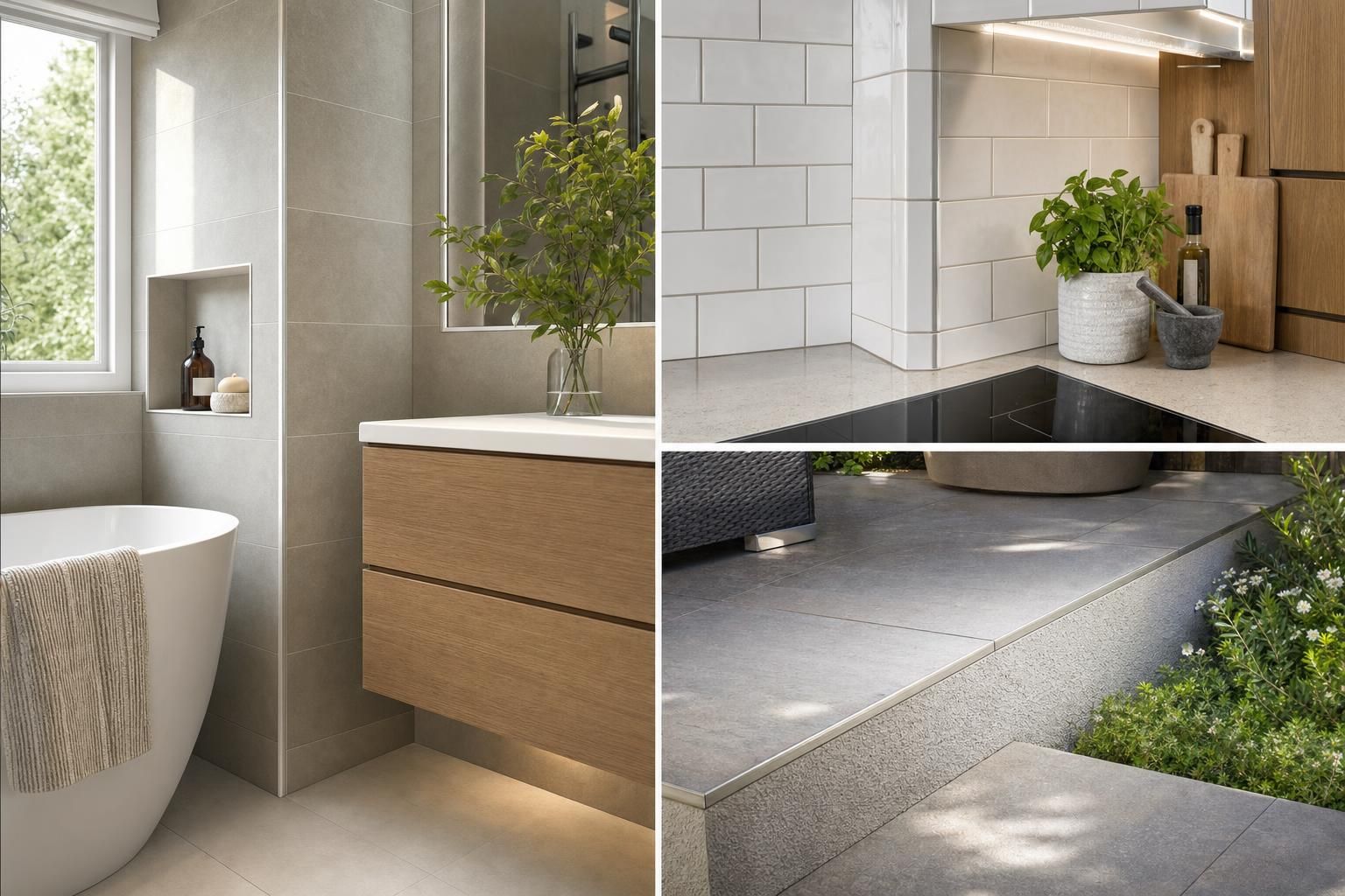 Choosing the Right Tile Trim for Bathrooms Kitchens and External Edges Explained