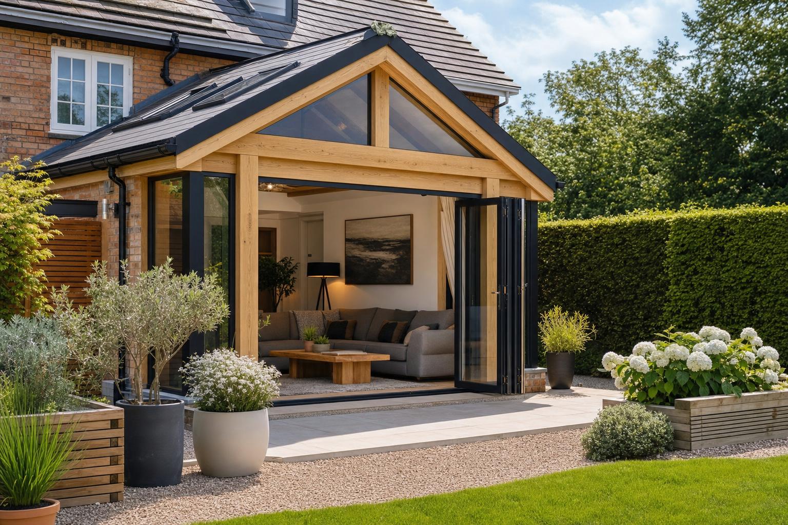 Timber Frame Construction for Extensions & Garden Rooms UK ...