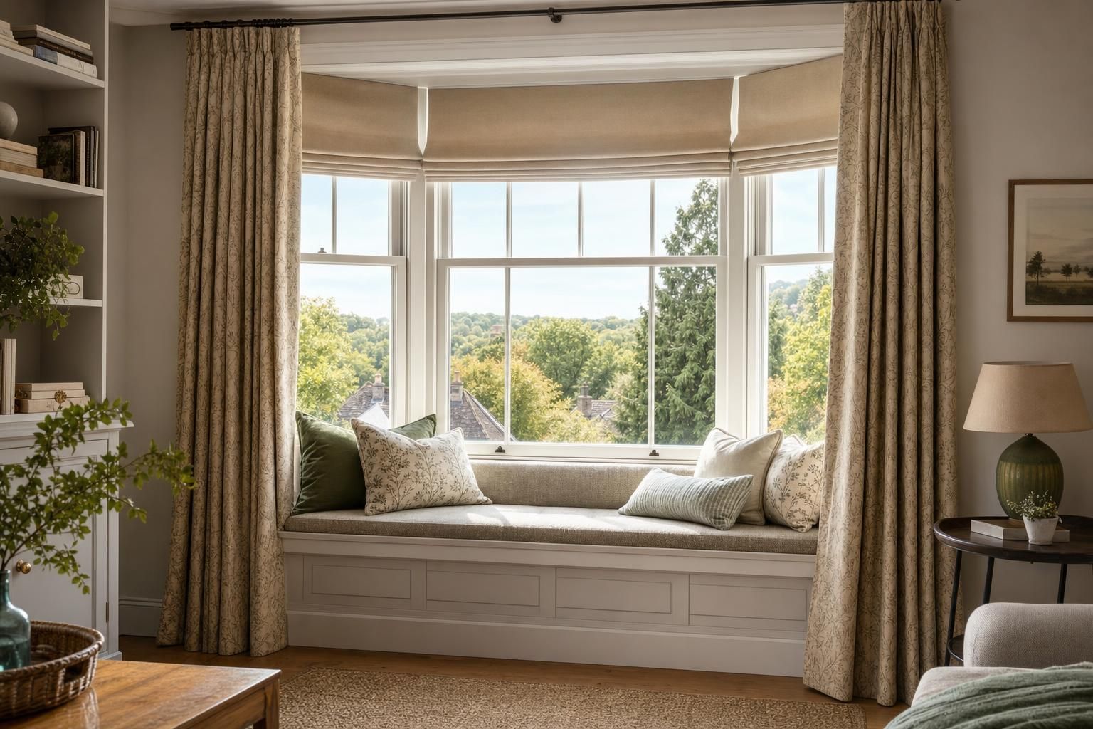 Window Seat Styling Ideas for Homes with Cushions Curtains and Built In Charm