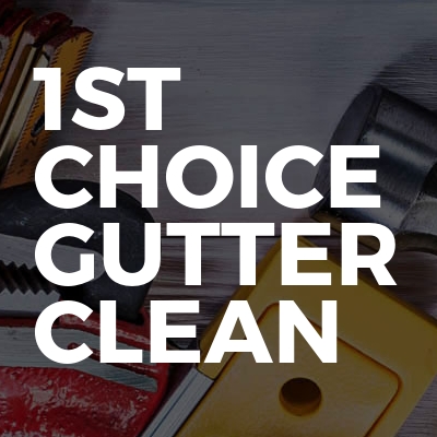 1st choice gutter clean