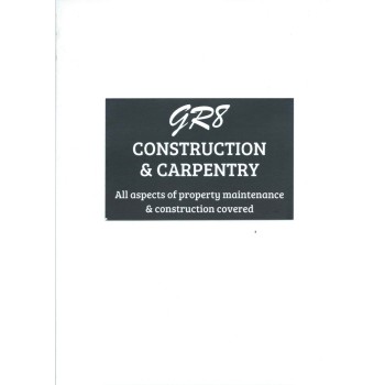 GR8 Construction And Carpentry LTD  logo