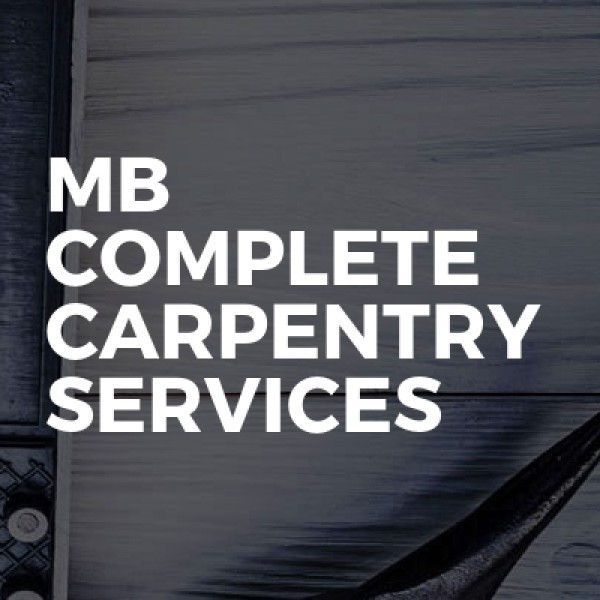 MB complete carpentry services