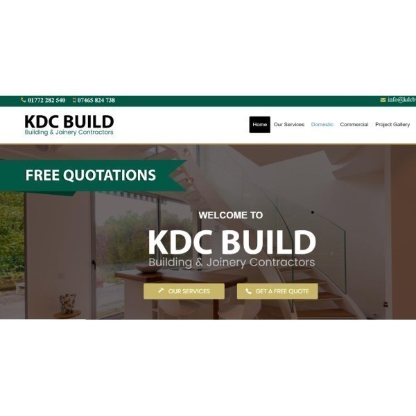KDC BUILD logo
