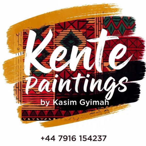 Kente Paintings and DECO logo