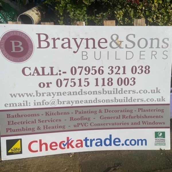 Brayne And Sons Builder And Plumbers logo