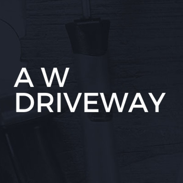 A W Removals, Driveway & Patios logo