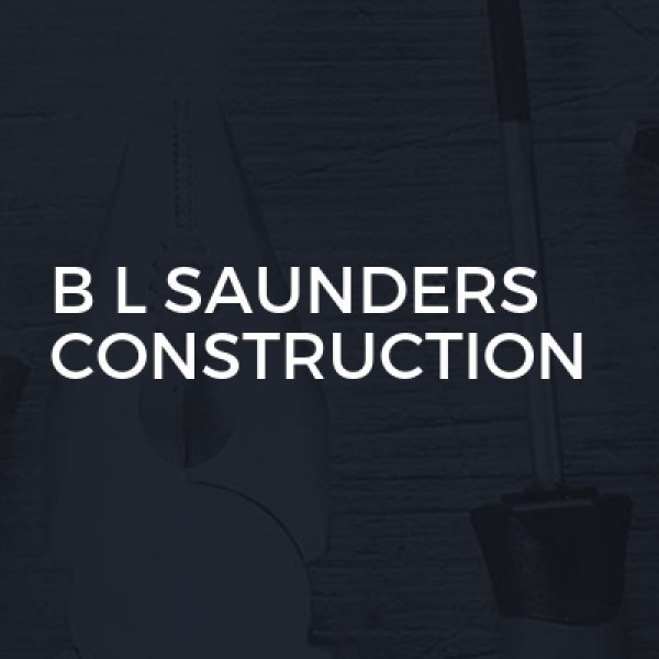 B L Saunders Construction logo