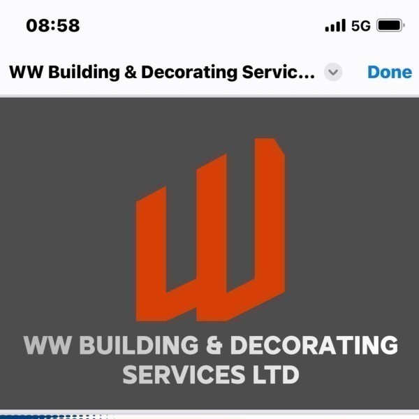 WW Building & Decorating Services logo