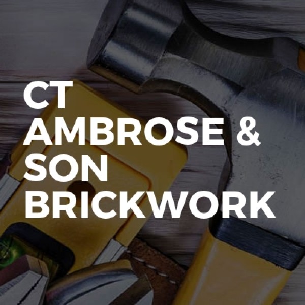 CT Ambrose & Son Brickwork