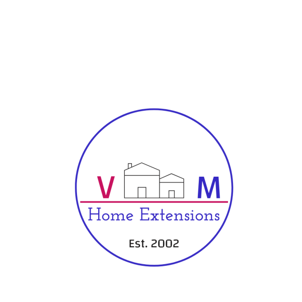 V & M Home Extensions logo