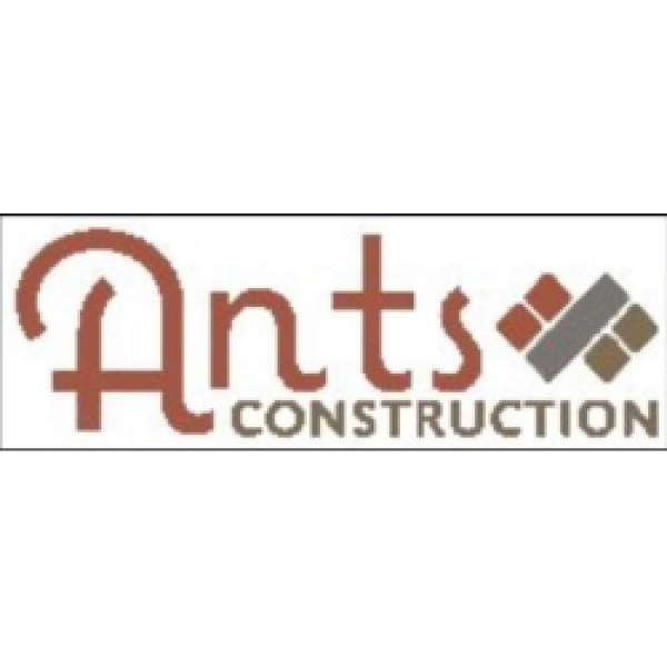 Ants construction logo