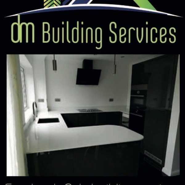Dm building services logo