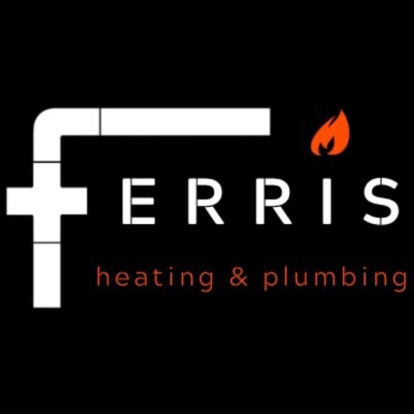 Ferris heating and plumbing logo