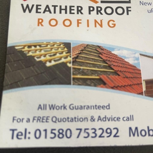 Weatherproof Roofing logo