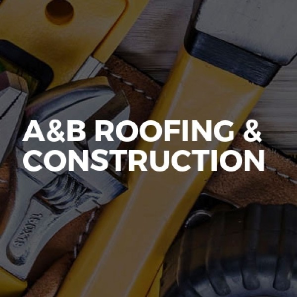 A&B Roofing & Construction logo