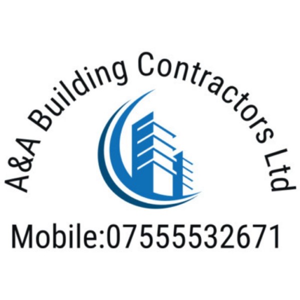 A & A building contracts logo