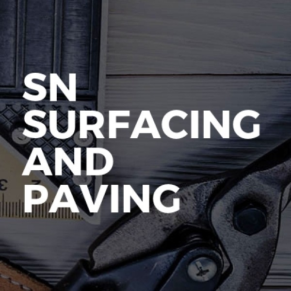 Sn surfacing and paving