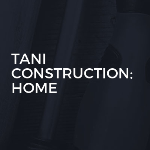 Tani Construction: Home logo