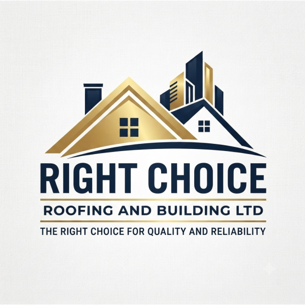 RIGHT CHOICE ROOFING AND BUILDING LTD logo