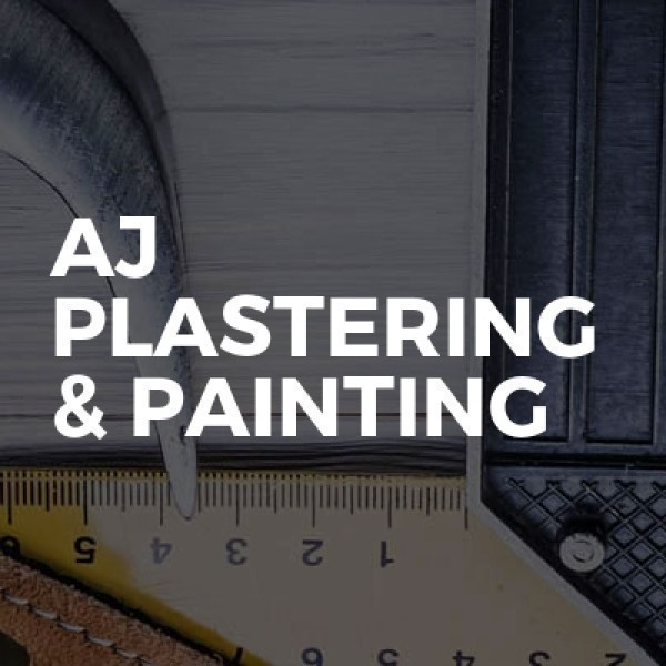 AJ PLASTERING & PAINTING logo