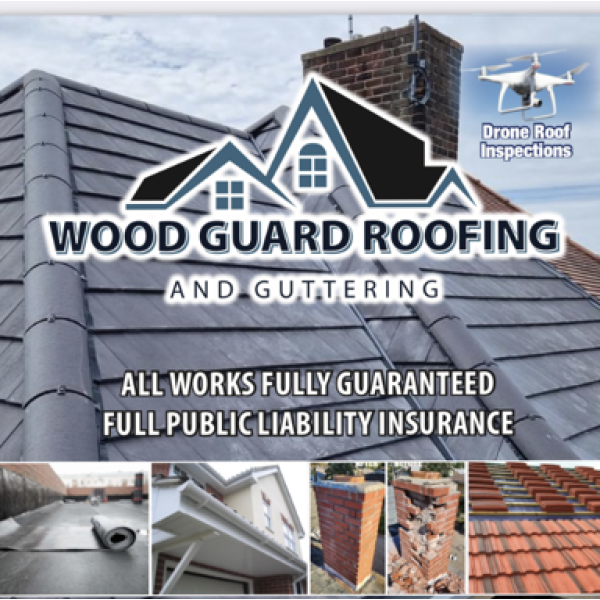 WoodGuard Roofing and Guttering logo