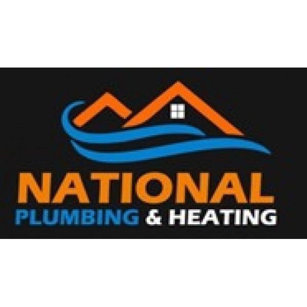 National plumbing and heating logo