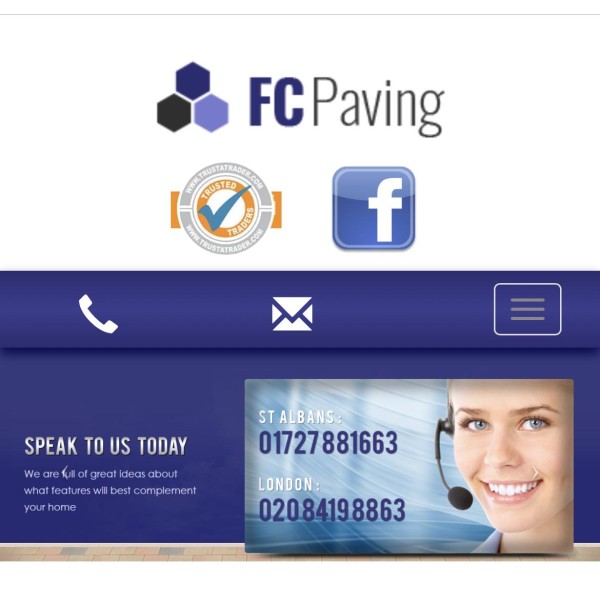 F C Paving logo