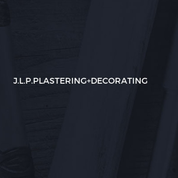 J.l.p.plastering+decorating logo